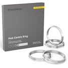 4PC Aluminum Hub Centric Rings 66.1MM Car To 73.1MM Wheel Bore Centering. Fixed Price $25.99.
