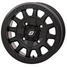 Sedona Adapt Bdlk 14X7 Atv/utv Wheel Matte Black (4/137+4/156) +10MM 570-9100. Fixed Price $231.15.