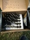 M14X1.5 Wheel Lug Nuts - 32PCS Chrome Spiked Solid 4.4" Ta. Fixed Price $50.00.