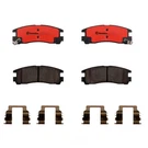 Disc Brake Pad Set-premium Nao Ceramic Oe Equivalent Brembo P54012N. Fixed Price $62.61.