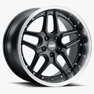 Esr CS15 19X9.5 +35 5X114.3 Gloss Black Machine Lip (set Of 4). Fixed Price $1312.00.