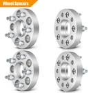 4 Pcs 1" 5X110 12X1.25 Wheel Spacers For Jeep Cherokee Chrysler 200 Dodge Dart. Fixed Price $61.19.
