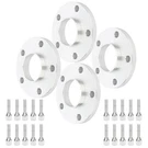 4PCS 15MM Thick 5X120 12X1.5 Studs Wheel Spacers Silver Fits 128I 135I 328I 550I. Fixed Price $55.79.