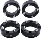 Vlaoschi Black Forged 4X156 Atv Wheel Spacers Inch With 12X1.5 Studs. Fixed Price $99.99.