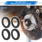 93.1MM To 64.1MM Wheel Hub Centric Rings Black Polycarbonate Pcs. Fixed Price $14.12.