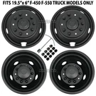 2005-2026 Ford F450 F550 19.5" 10 Lug Black Dual Wheel Simulators Rim Covers New. Fixed Price $399.99.