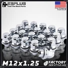 24 Pc Oem Lug Nut M12X1.25 Chrome Fit Nissan NP300/NV350/PATHFINDER/TITAN/XTERRA. Fixed Price $22.45.