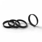 Coyote Accessories 66-5710 Black Anodized Plastic Hub Centric Ring Set. Fixed Price $10.50.