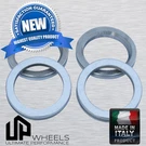 New Aluminum Rings For 75.0 Wheels To 56.1 Car Italy. Fixed Price $27.99.