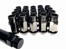 M12X1.25 Steel Open Ended Wheel Lug Nuts 17HEX 20 Pcs 50MM - Black Chrome. Fixed Price $74.89.