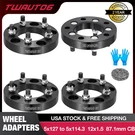 4PCS 1" 5X127 To 5X114.3 Wheel Adapters 12X1.5 Studs 25MM Thick 5X5 5X4.5. Fixed Price $58.99.