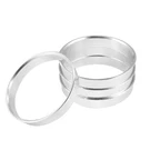Autohaux 4PCS Od 56.1MM Id 54.1MM Aluminum Alloy Car Hub Centric Rings W.... Fixed Price $24.24.