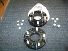 Lot Of 25MM (1") Black Wheel Spacers 514266125B-BLK-FBA New. Fixed Price $15.99.