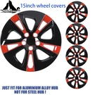 4 Pack Red Black 15-INCH Wheel Covers Hub Cap For 2017-2022 Toyota Prius Prime. Fixed Price $45.99.