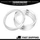 Piece Of 4 Od 76MM Id 66.6MM Aluminum Alloy Car Auto Hub Centric Rings Wheel. Fixed Price $17.33.