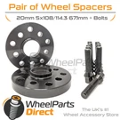 Spacers & Bolts 20MM For Maserati Granturismo 07-19 On Aftermarket. Fixed Price $60.44.