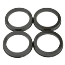 (4) Plastic Black Centric Hubrings 60.1MM & 72.6MM 72.56MM Wheel. Fixed Price $11.79.