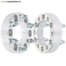 Silver Wheel Spacers 6X5.5 12X1.5 Studs 1.5" Fits Toyota 4RUNNER Hummer H3. Fixed Price $48.99.