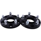 Vlaoschi 15MM Forged 5X4.5 To 5X120 Hubcentric Wheel Spacers 12X1.5 Studs Black. Fixed Price $135.98.