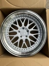 19X8.5/9.5 Esr Wheels SR01 Gloss White Jdm Style Rims (S04). Fixed Price $800.00.