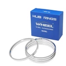 Wheel Connect Hub Centric Rings, 116.7, Set Of 4, OD130.8--ID116.7MM. Fixed Price $53.89.
