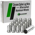 Chrome Lug Nuts For 1982-1988 Oldsmobile Cutlass Supreme With Aftermarket Wheels. Fixed Price $50.00.
