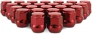 Mishimoto MMLG-AC1415-24RD Steel Lug Nuts, M14X1.5, Acorn Seat, 24PCS Set, Red. Fixed Price $36.99.