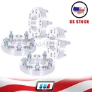 4PCS 1" 5X4.5 12X1.5 Studs Wheel Spacers For Jeep Toyota Silver. Fixed Price $66.23.