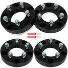 4PC 1.25" 5X4.5 To 5X5.5 Wheel Adapters 12X1.5 Fits Dodge Ram 1500 Ford F150. Fixed Price $68.22.