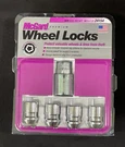 Mcgard Premium 24154 Pack M12 1.25 Cone Wheel Locks, In Box. Fixed Price $21.49.