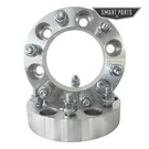 Pc 1.5" 6X5.5 Silver Wheel Spacer Adapters 12X1.25 Studs Titan Xterra Frontier. Fixed Price $56.95.
