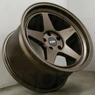 19" Esr CR5 Matte Bronze Wheels 19X11.0 +15 5X114.3 Rims Set. Fixed Price $1340.00.