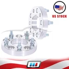 2PCS 1" 5X4.5 12X1.5 Studs Wheel Spacers For Jeep Toyota Silver. Fixed Price $41.58.