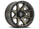 Icon Rebound 17X8.5 6X5.5 25MM Offset 5.75IN Bs 95.1MM Bore Bronze Wheel. Fixed Price $325.29.