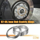 4PCS Od 82MM To Id 66.1MM Aluminum Alloy Car Hub Centric Rings Wheel Spacer. Fixed Price $17.51.