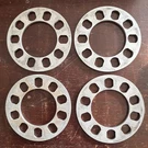 White Knight Wk 602 Lug, Aluminum Wheel Spacer, 5/16" -8MM Thickness 4 Pack. Fixed Price $13.95.