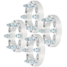 4P 1.25" 6X5.5 12X1.5 Wheel Spacers Toyota Tacoma Pickup 4RUNNER Ford Lexus. Fixed Price $76.46.