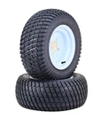 Wanda Lawn Mower Tire & 18X8.5-10 4-PLY With 4X4" White WHEEL-13029,SET. Fixed Price $169.98.
