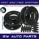 4PC Black Anodized Bmw 5X120 Wheel Spacers Kit 10MM Thick I.d 72.56MM With Bolts. Fixed Price $120.59.