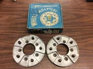 New Nos Pair Of Mr Gasket Wheel Adapters 2352 Adapts 4 To 1/2 Studs. Fixed Price $29.99.
