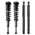 4PCS Loaded Complete Strut & Shock Absorber Front Rear For Toyota Tundra 07-18. Fixed Price $157.24.