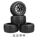 4PCS Allinrc 12MM Hex Truck Wheels And Tires 1/10 Scale 2.8 Fo.... Fixed Price $46.92.
