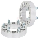 2 Pcs 1.5" 6X5.5 To 6X135 14X1.5 Studs Wheel Spacers For Chevrolet Silverado. Fixed Price $53.23.