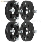 Black Wheel Spacers 4X100 12X1.5 Studs 1" For Toyota Prius Chevrolet Cobalt. Fixed Price $62.44.