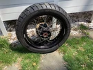 Ktm 1090 Adventure Wheel Rear 2018. Michelin Anakee 150/70-18. Fixed Price $450.00.
