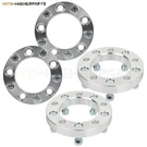 4X Silver Wheel Spacers 5X5.5 1/2" Studs 1" Thick Ford E-150 Dodge Ram. Fixed Price $64.36.