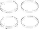 Autohaux 4PCS Od 64.1MM Id 60.1MM Aluminium Alloy Car Hub Centric Rings.... Fixed Price $13.05.