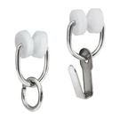 Recpro Rv Nylon Wheel Carrier Ring/hook For Beam Track Curtain Rod 14/20 Packs. Fixed Price $10.95.