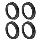 70.6MM To 54.1MM Hub Centric Rings Black Polycarbonate Wheels Cente.... Fixed Price $12.44.
