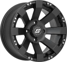 Sedona Spyder Wheel 12X7 4/110 2+5 Black Fits Honda & Suzuki Atv/utv. Fixed Price $158.99.